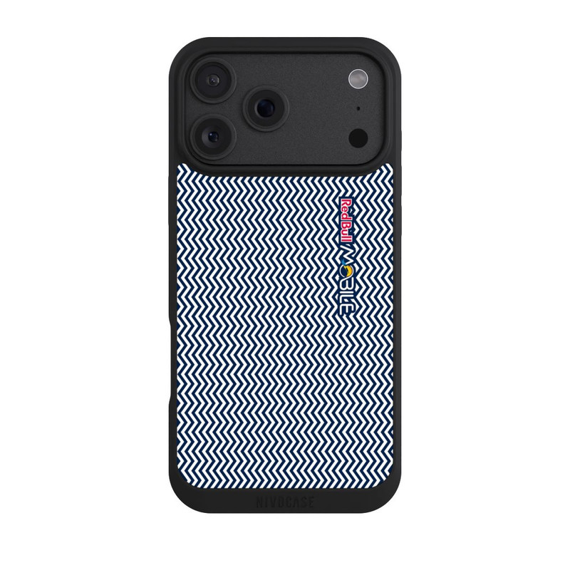 iPhone 18 Pro Max NIVOpure Red Bull MOBILE Logo seitlich