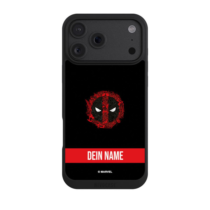 iPhone 18 Pro Max NIVOpure Deadpool Logo personnalisable