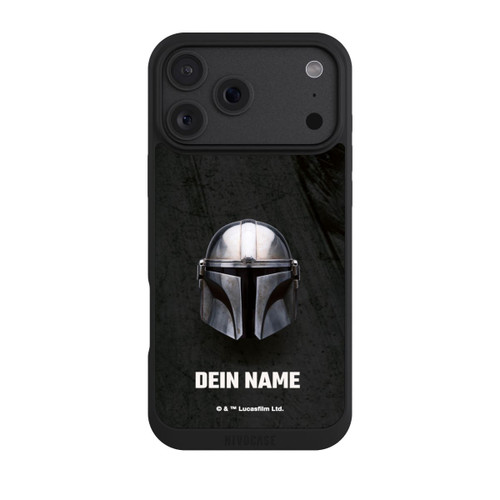 Apple iPhone 18 Pro Max NIVOpure Star Wars Mandalorian Black Helmet personnalisable