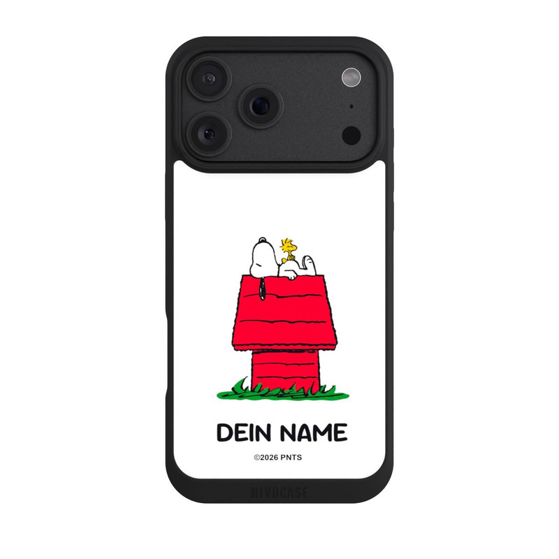 iPhone 18 Pro Max NIVOpure Snoopy and Woodstock Classic Personnalisable