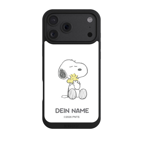 Apple iPhone 18 Pro Max NIVOpure Snoopy And Woodstock Cuddling Personalisierbar