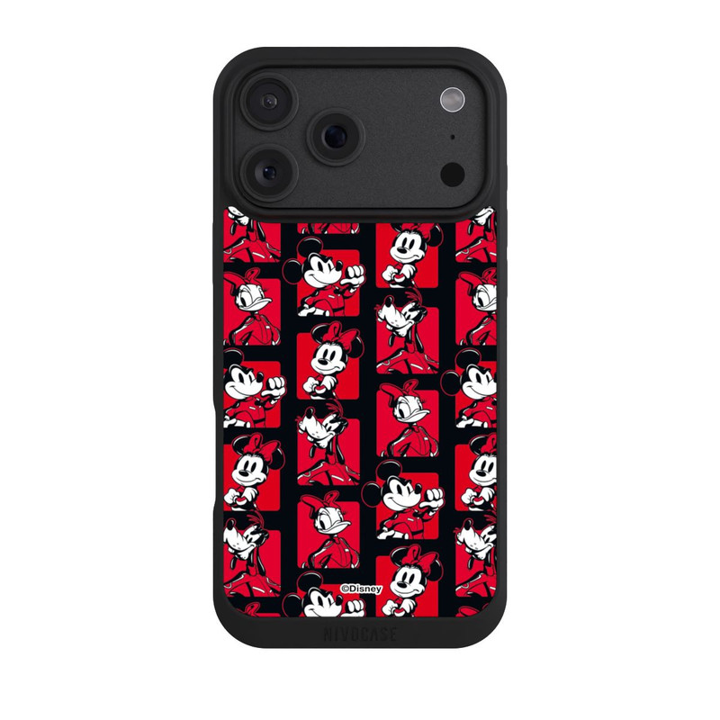 iPhone 18 Pro Max NIVOpure Mickey Mouse Racing Pattern Red
