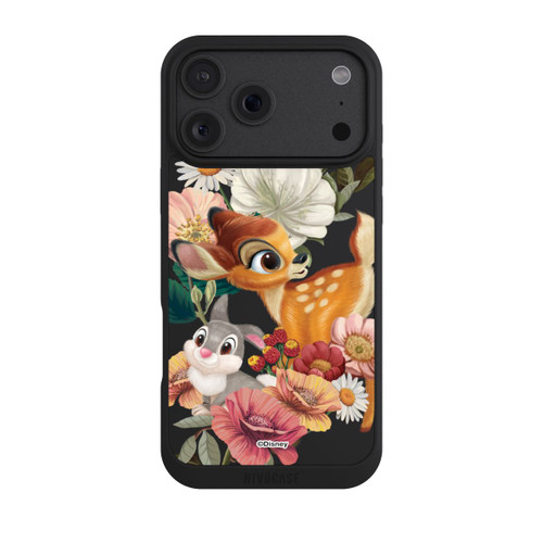 Apple iPhone 18 Pro Max NIVOpure Bambi und Klopfer Blumen Transparent