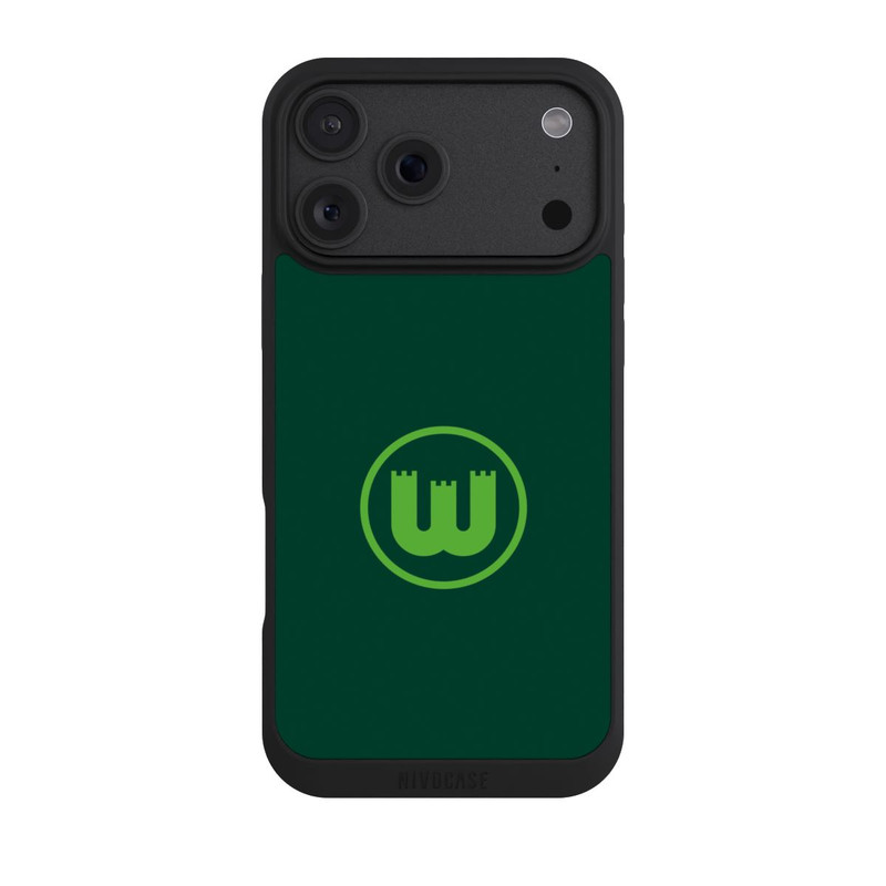 iPhone 18 Pro Max NIVOpure VfL Wolfsburg Zinnenwappen Dunkelgrün