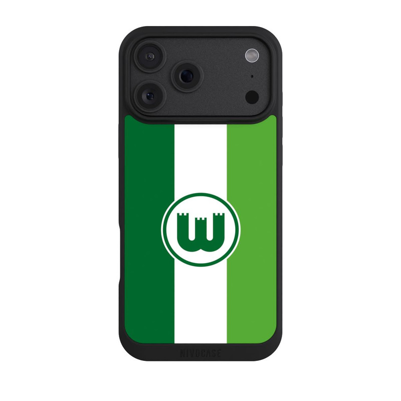 iPhone 18 Pro Max NIVOpure VfL Wolfsburg Zinnenwappen Streifen
