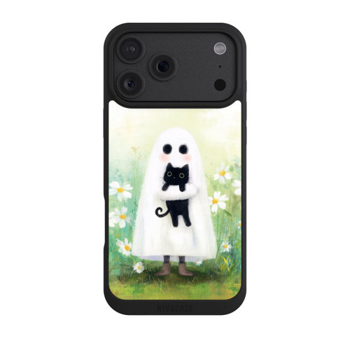 Apple iPhone 18 Pro Max NIVOpure Geist und Katze Halloween mit KI