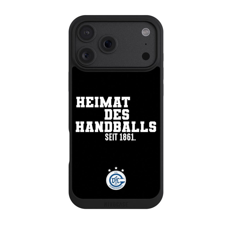 iPhone 18 Pro Max NIVOpure VfL Heimat des Handballs Schwarz