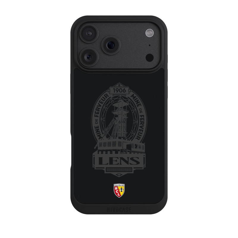 iPhone 18 Pro Max NIVOpure RC Lens Mine de Ferveur Emblem black