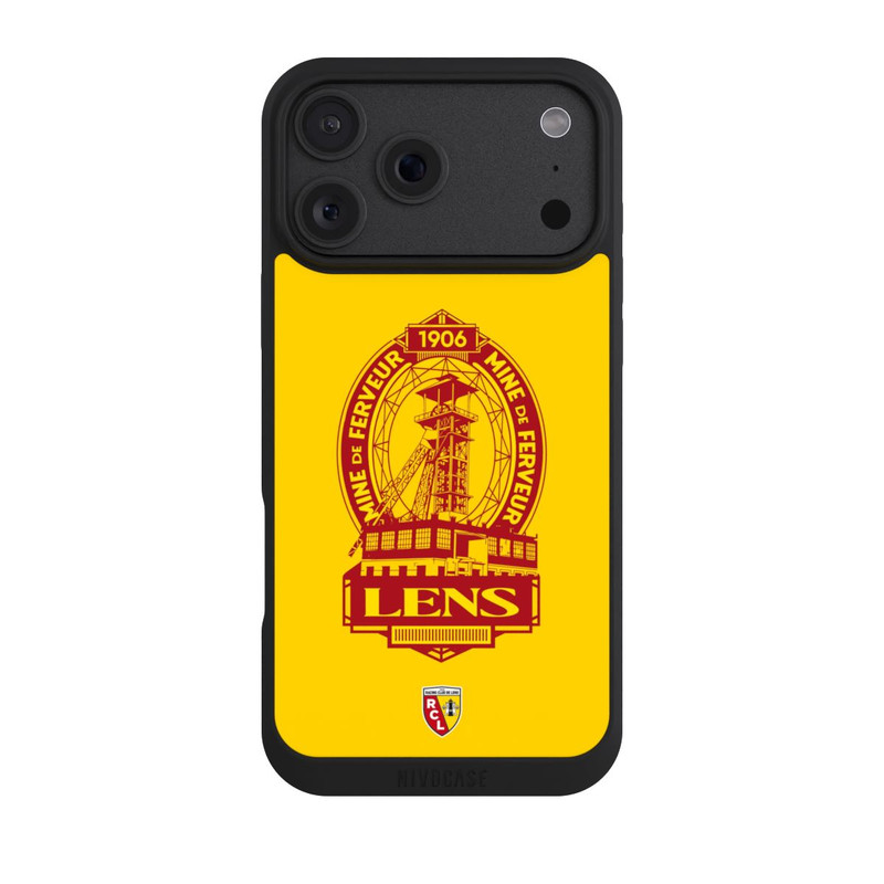 iPhone 18 Pro Max NIVOpure RC Lens Mine de Ferveur Emblème rouge