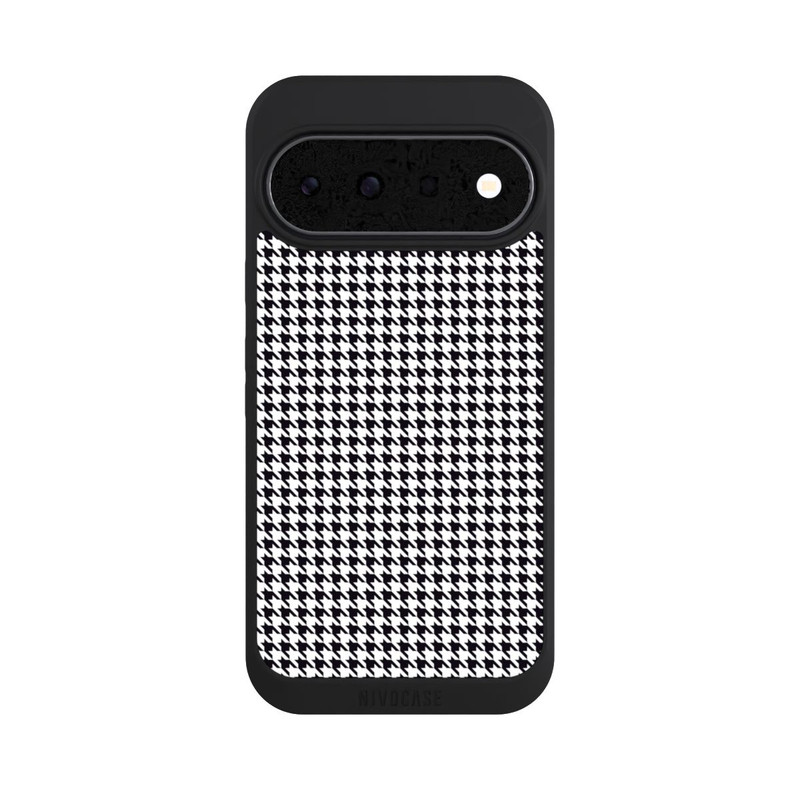 Pixel 11 NIVOpure Hahnentritt Schwarz Weiß