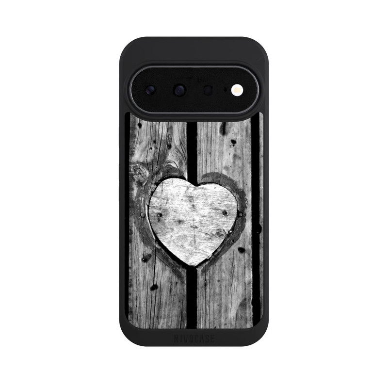 Pixel 11 NIVOpure Hölzernes Herz
