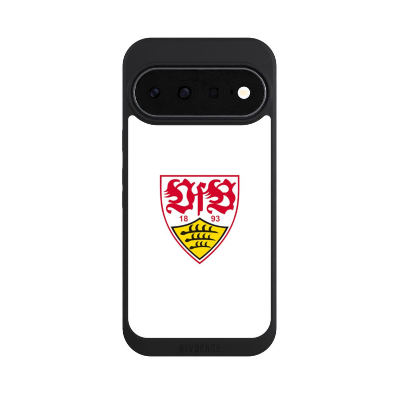 Pixel 11 NIVOpure VfB Stuttgart Wappen Weiß