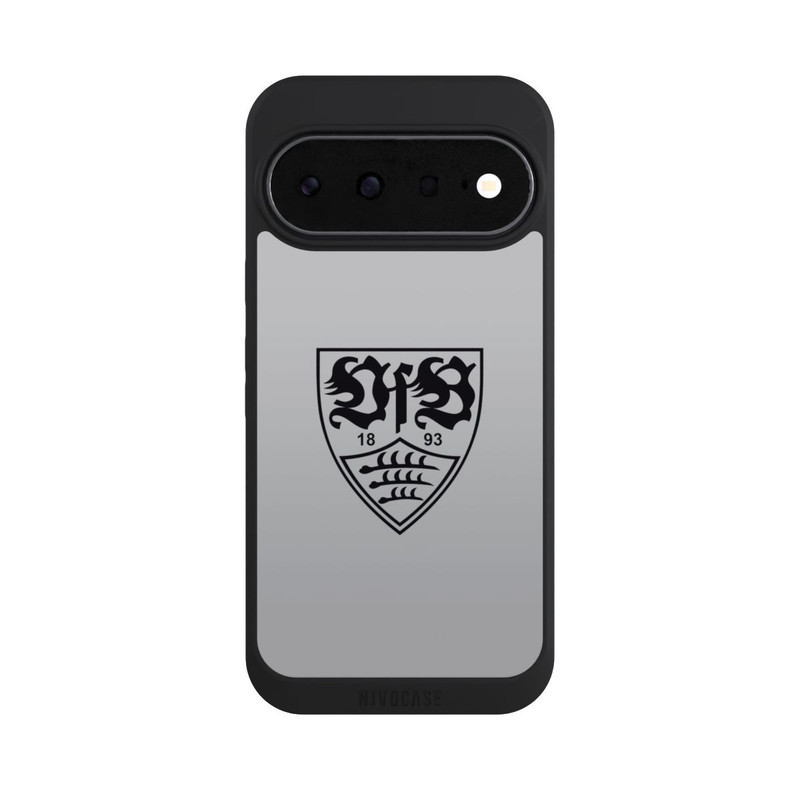 Pixel 11 NIVOpure VfB Stuttgart Wappen Grau