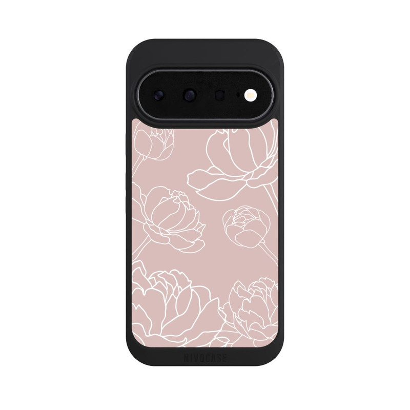 Pixel 11 NIVOpure Blume auf Pink