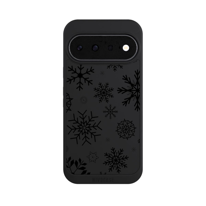 Pixel 11 NIVOpure Blue Snowflakes ohne Hintergrund