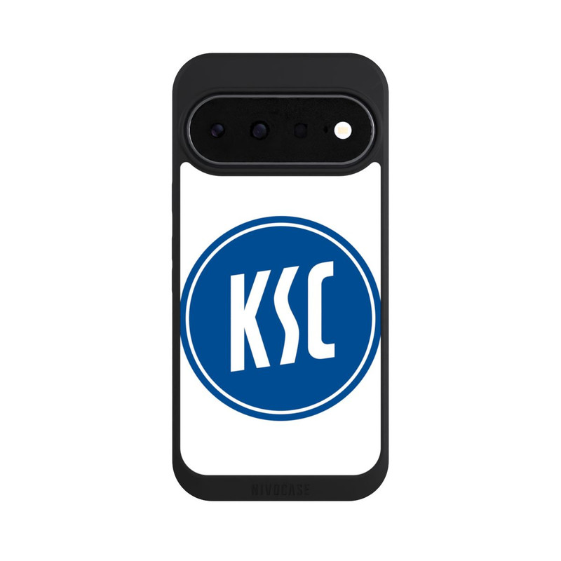 Pixel 11 NIVOpure KSC Logo auf Weiß