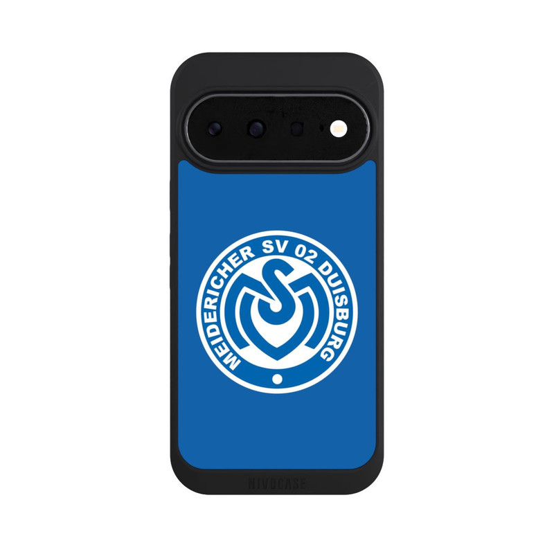 Pixel 11 NIVOpure MSV Logo auf Blau