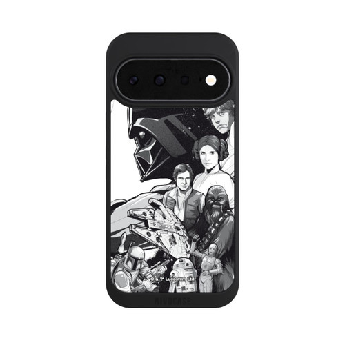 Google Pixel 11 NIVOpure StarWars Charaktere - Schwarz-Weiß