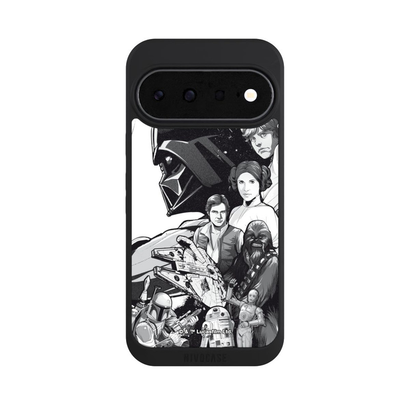 Pixel 11 NIVOpure StarWars Charaktere - Schwarz-Weiß