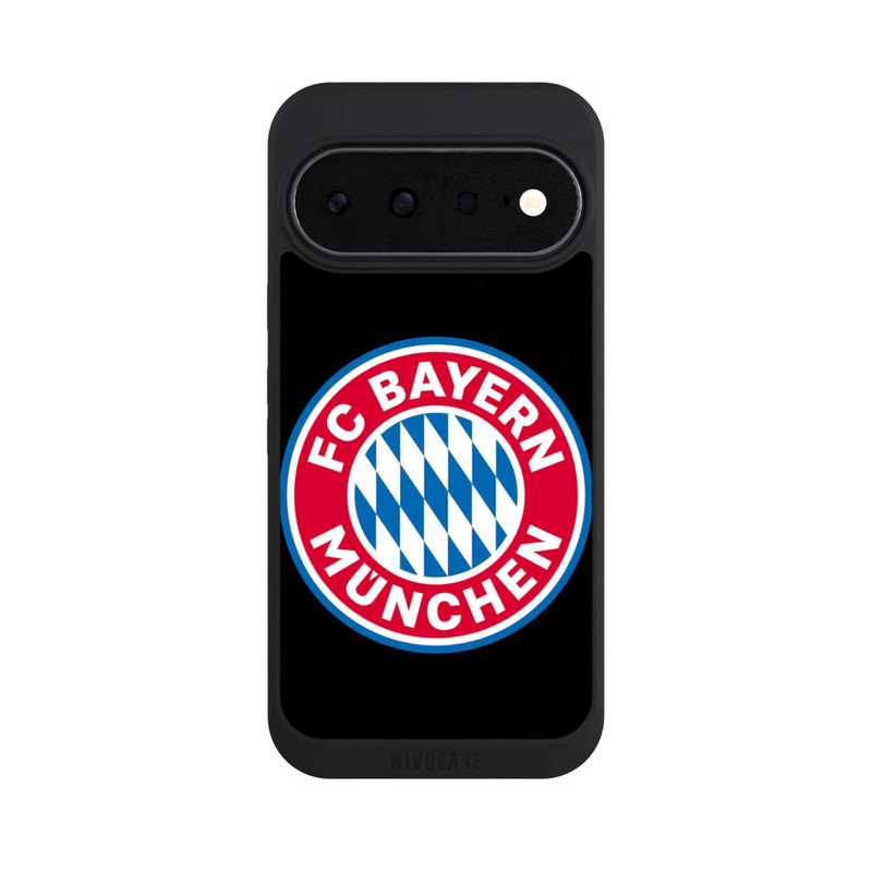 Pixel 11 NIVOpure FCB Logo auf Schwarz