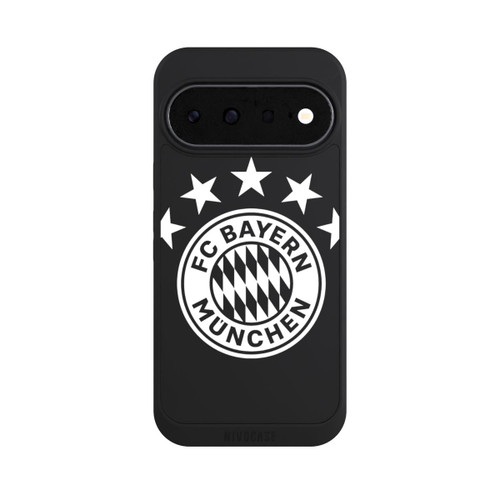 Google Pixel 11 NIVOpure FCB Logo einfarbig mit Sternen - ohne Hintergrund