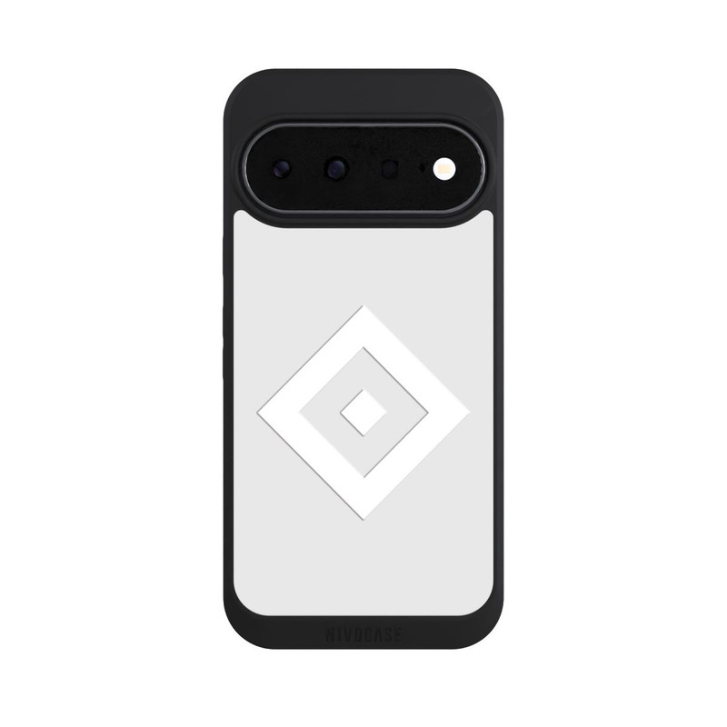 Pixel 11 NIVOpure Rauten Logo auf HSV Grau