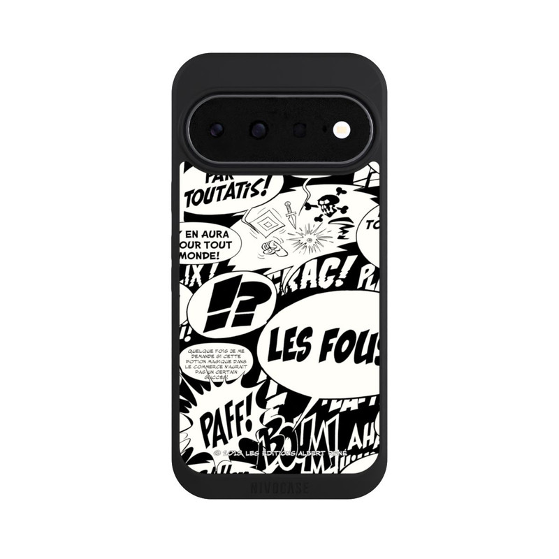 Pixel 11 NIVOpure Sprechblasen Asterix Schwarz