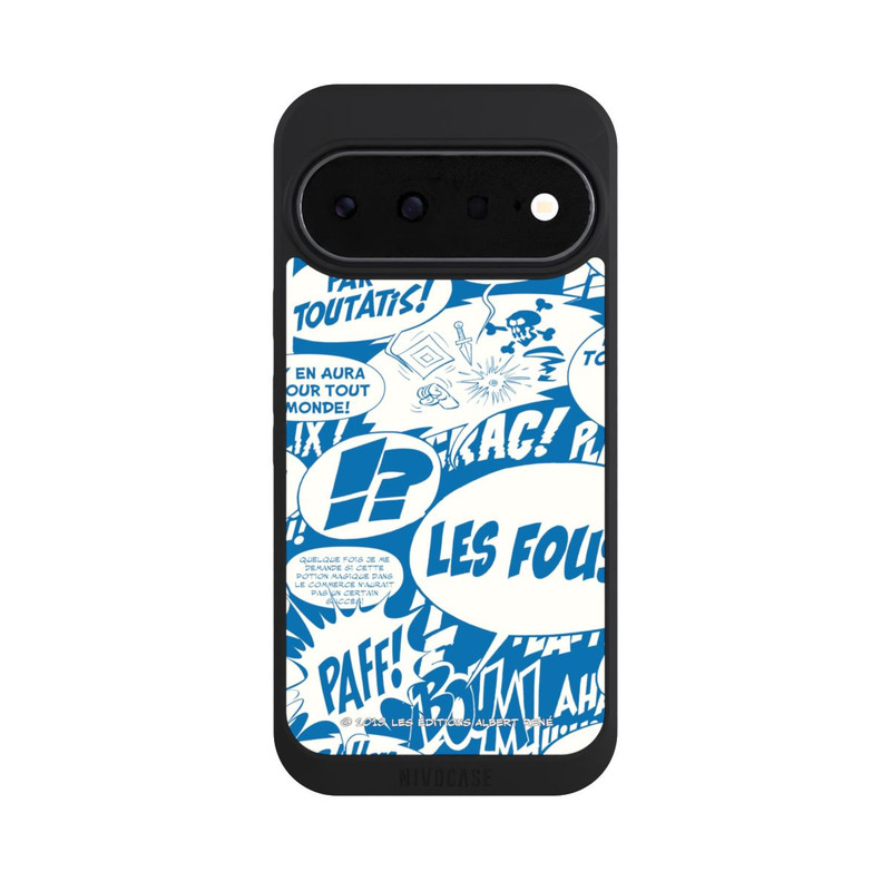 Pixel 11 NIVOpure Sprechblasen Asterix Blau
