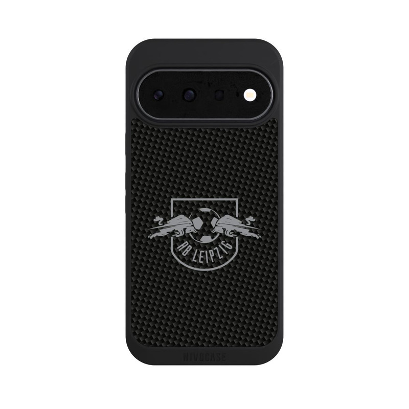 Pixel 11 NIVOpure Graues RB Leipzig Logo auf Carbonoptik