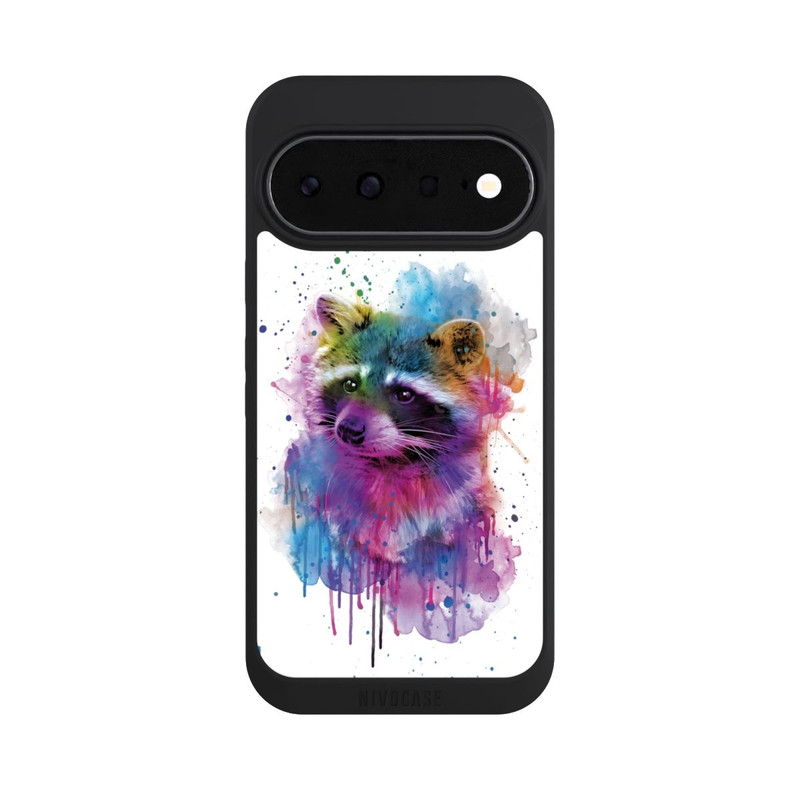 Pixel 11 NIVOpure Glücklicher Waschbär