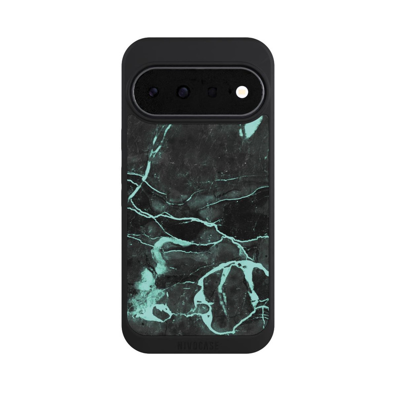 Pixel 11 NIVOpure Grauer und blauer Marmor