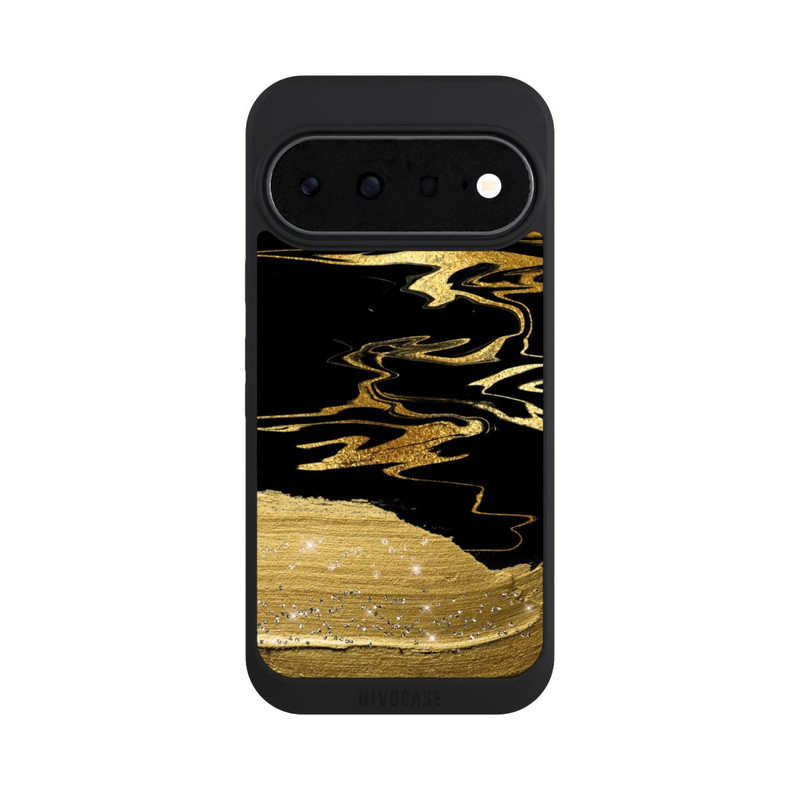 Pixel 11 NIVOpure Marmoradern im Goldlook