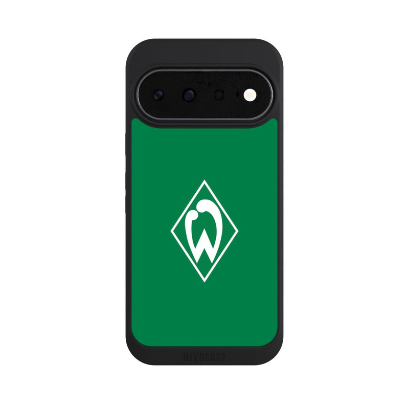 Pixel 11 NIVOpure Logo auf Grün - Werder Bremen