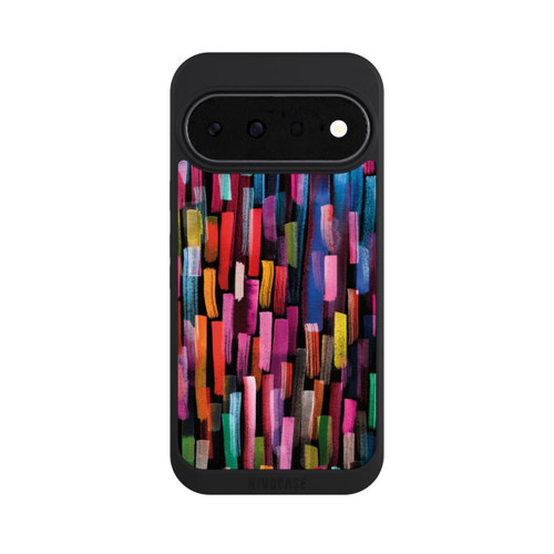 Google Pixel 11 NIVOpure Bunte Pinselstriche schwarz