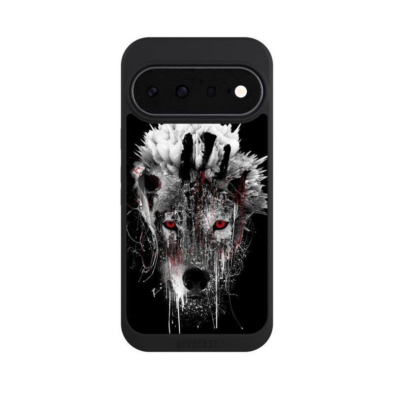 Pixel 11 NIVOpure Rote Augen Wolf