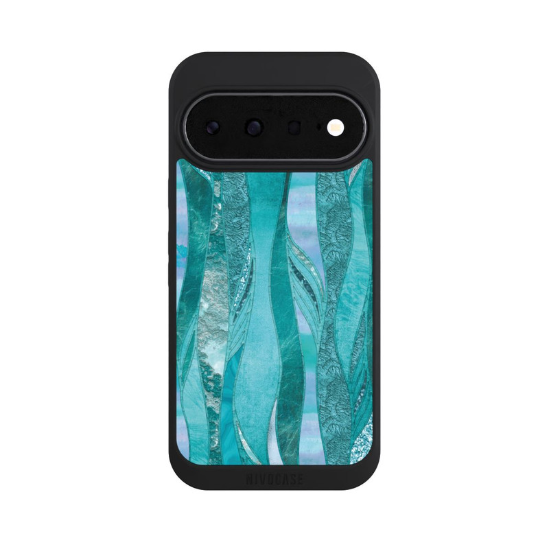 Pixel 11 NIVOpure glamouröser Glitzerlook blau