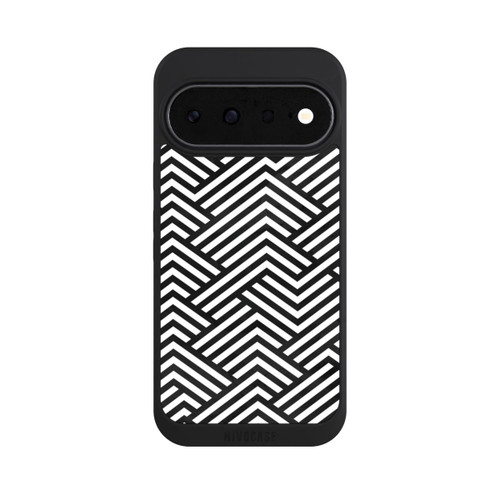 Google Pixel 11 NIVOpure Schwarz und Weiß ZigZag