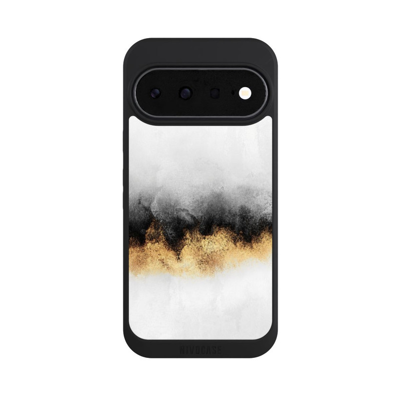 Pixel 11 NIVOpure Grauer Himmelstaub Golddruck