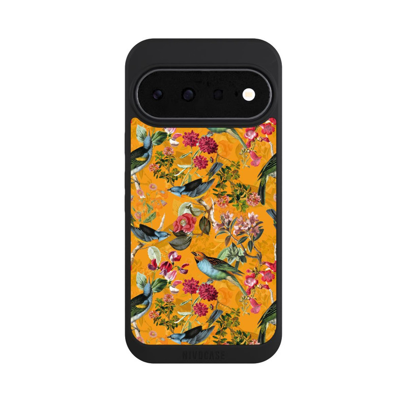 Pixel 11 NIVOpure Oiseaux Fleurs Fond d'écran