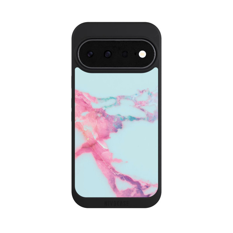 Pixel 11 NIVOpure Hellblauer schillernder Adermarmor