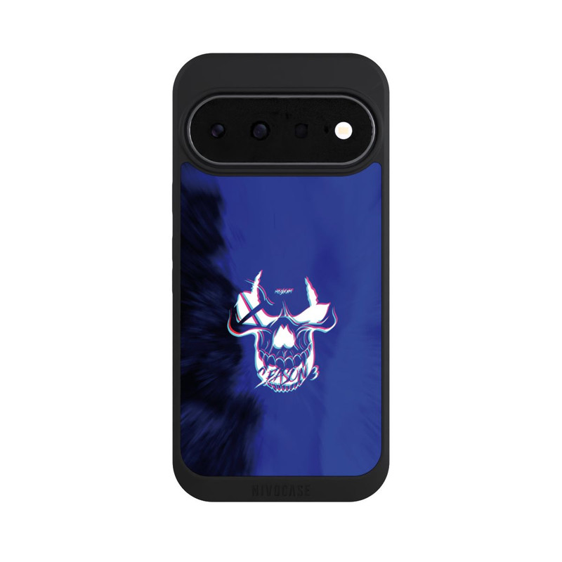 Pixel 11 NIVOpure Blauer Totenkopf