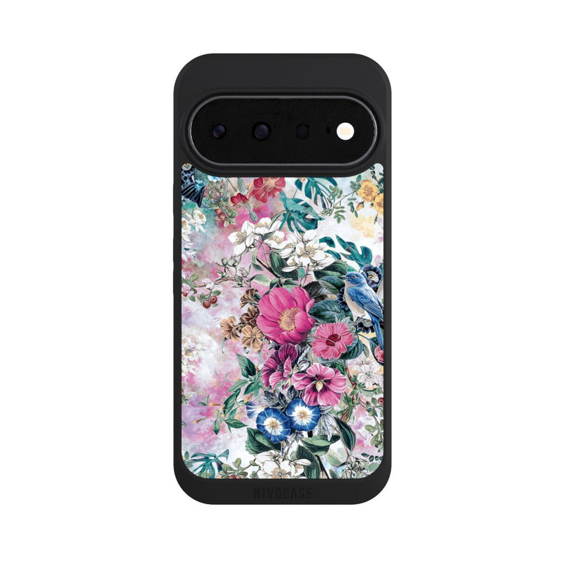 Pixel 11 NIVOpure Vögel und Blumen