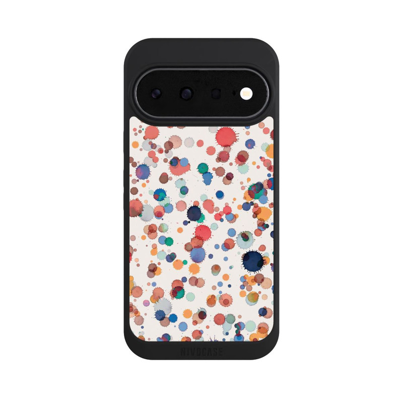 Pixel 11 NIVOpure Tropfen Aquarell Textur Blau Gelb