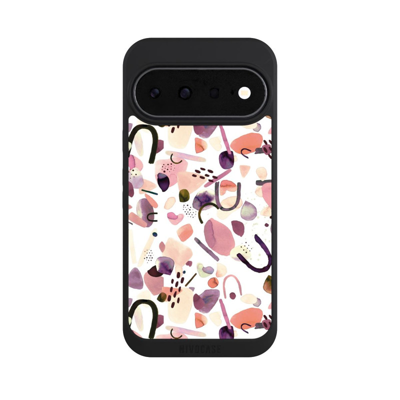 Pixel 11 NIVOpure Aquarelle Formes abstraites Mauve