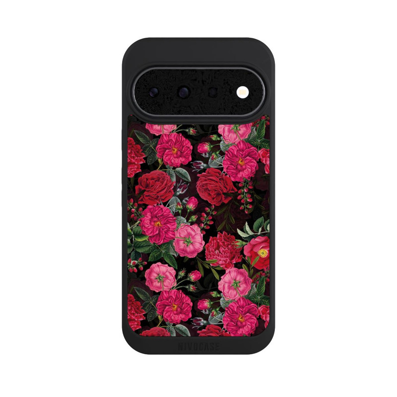 Pixel 11 NIVOpure Pink und Rote Blumen