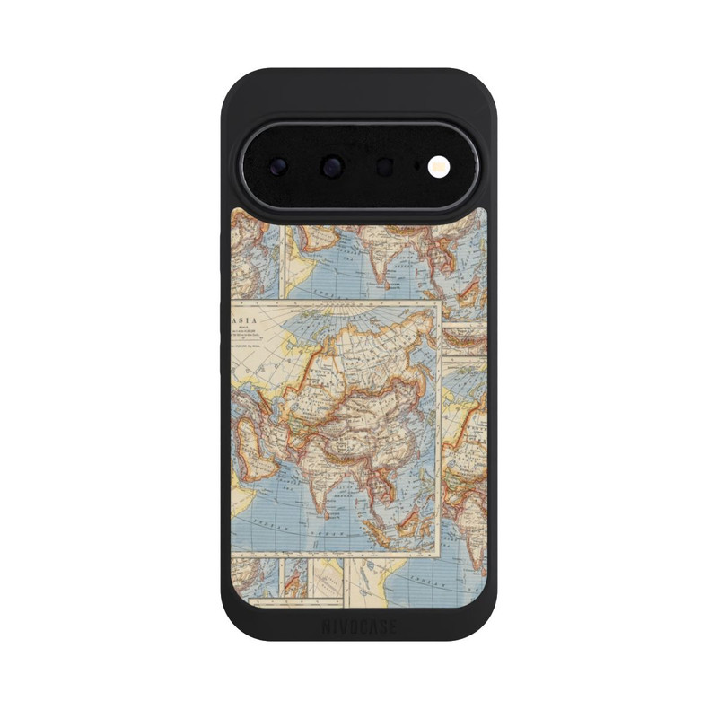 Pixel 11 NIVOpure Weltkarte Vintage