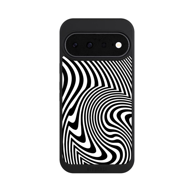 Pixel 11 NIVOpure Vagues noires et blanches