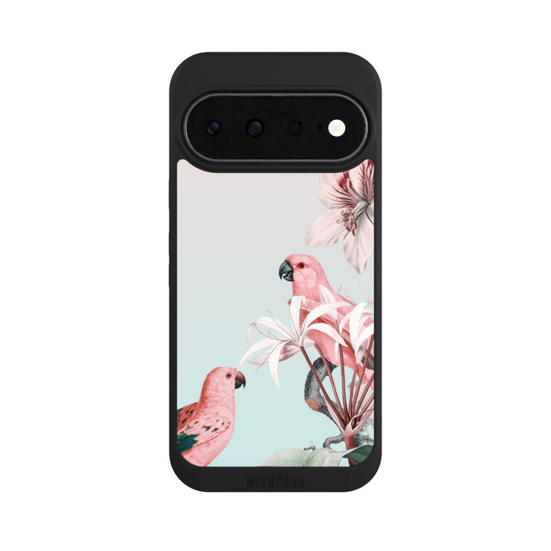 Pixel 11 NIVOpure paradiesische Papageien Pastell