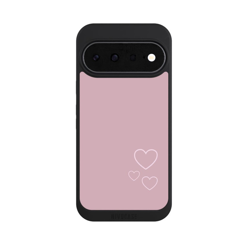 Pixel 11 NIVOpure kleine Herzen auf rosa