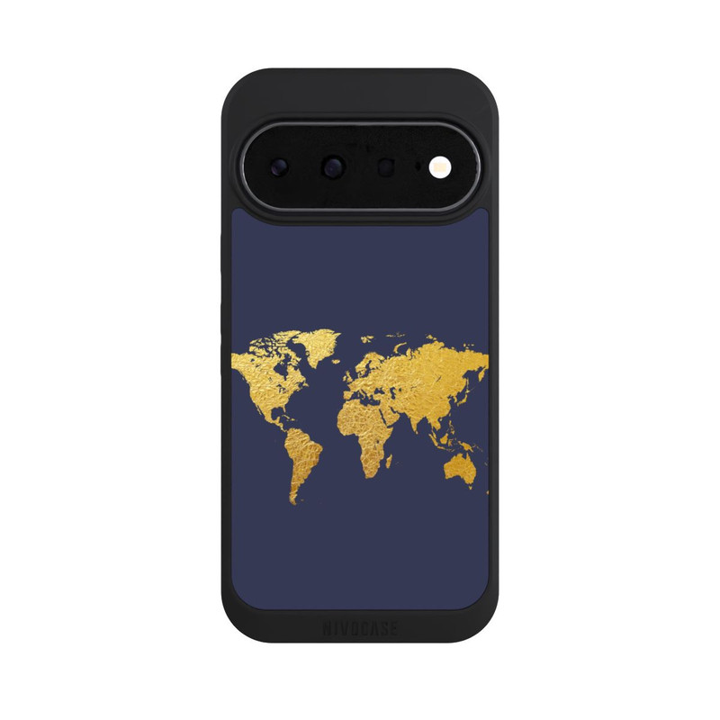 Pixel 11 NIVOpure Weltkarte Gold
